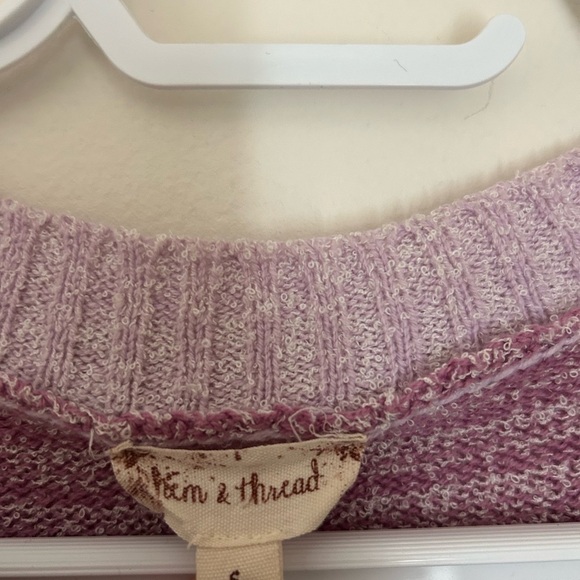 Striped Multicolor Women's Cardigan Sweater - Picture 3 of 5